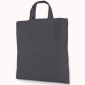Dark Grey Coloured Cotton Bags By Cotton Barons