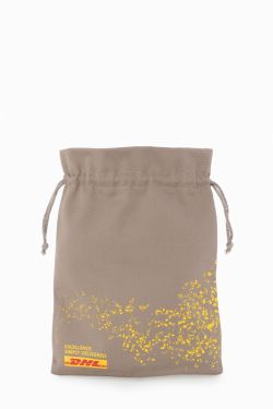 DHL Stony Beach Cotton Drawstring Bag