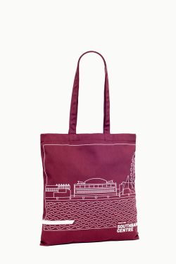 Maroon Cotton Drill Bag from Cotton Barons