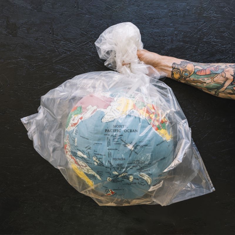 no more plastic bags - Cotton Barons